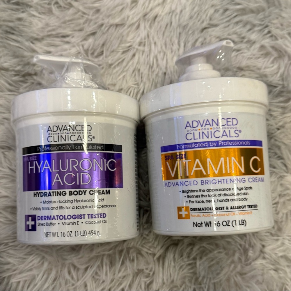 Hyaluronic Acid Hydrating Body Cream - White